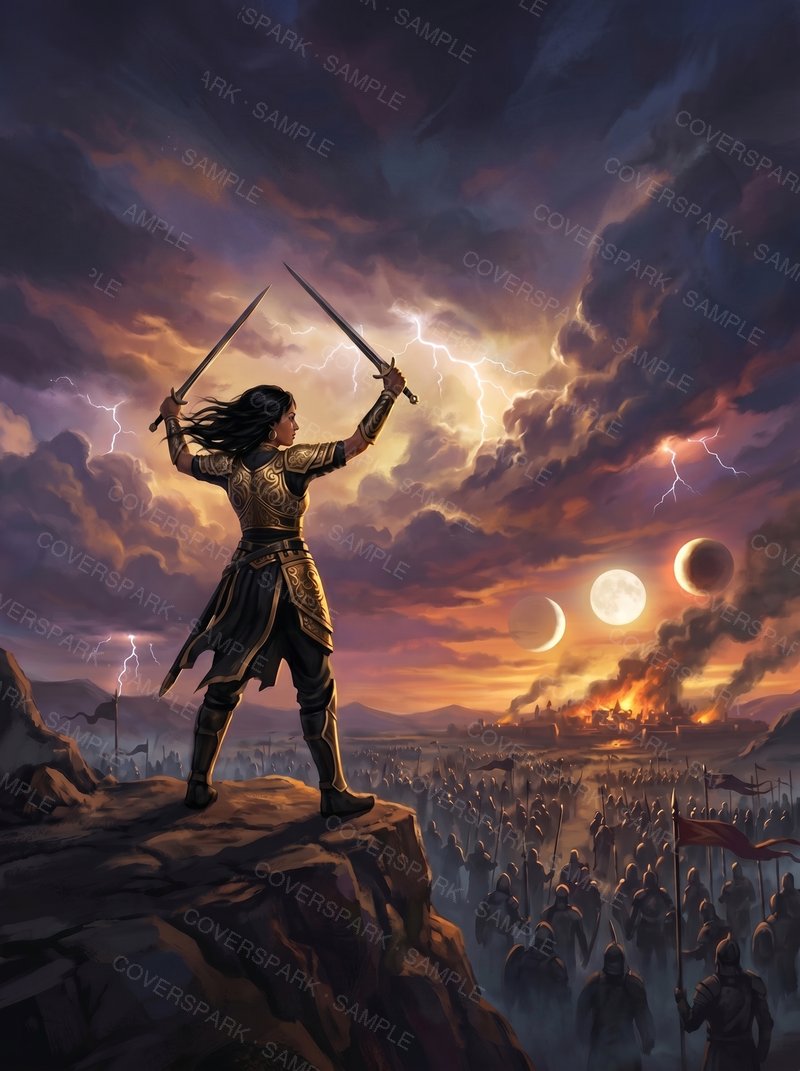 LitRPG cover — artwork only