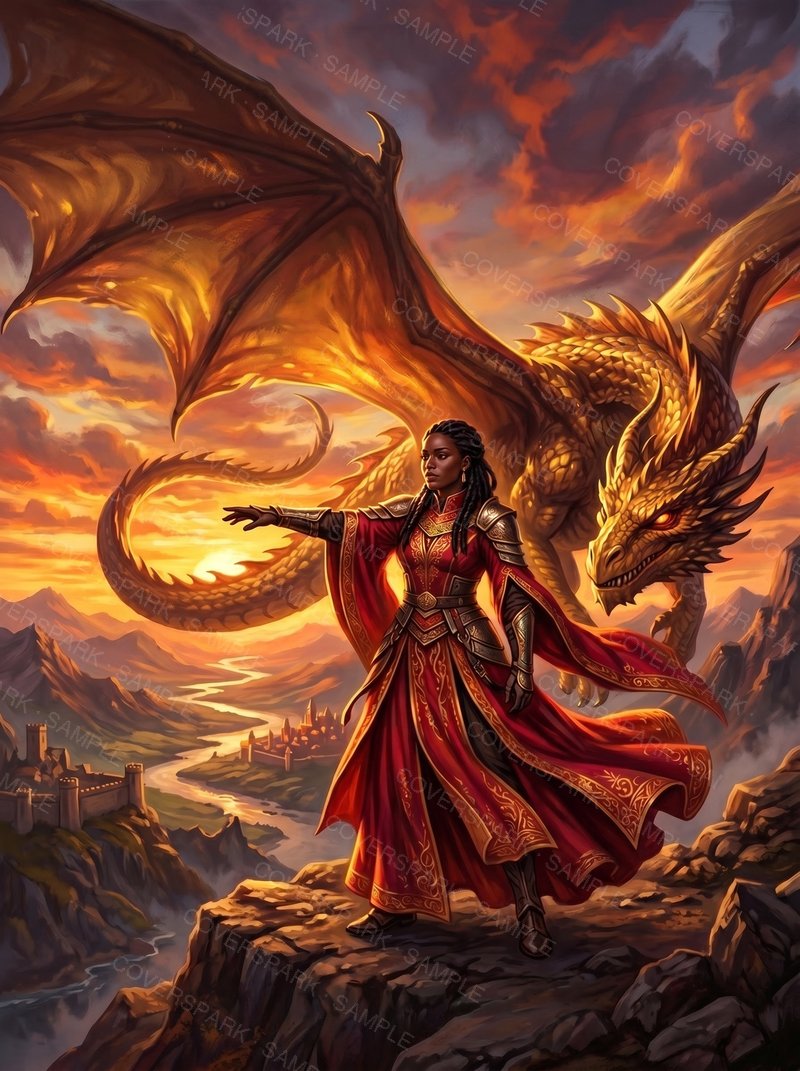 Cozy Fantasy cover — artwork only