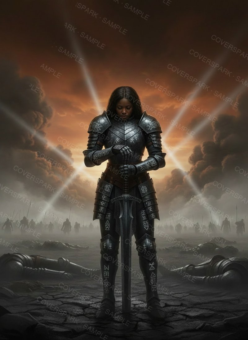 Solarpunk Fantasy cover — artwork only