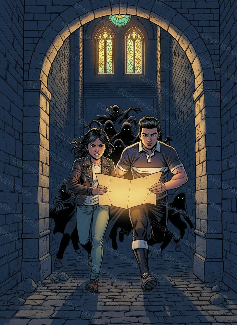 YA Literary cover — artwork only