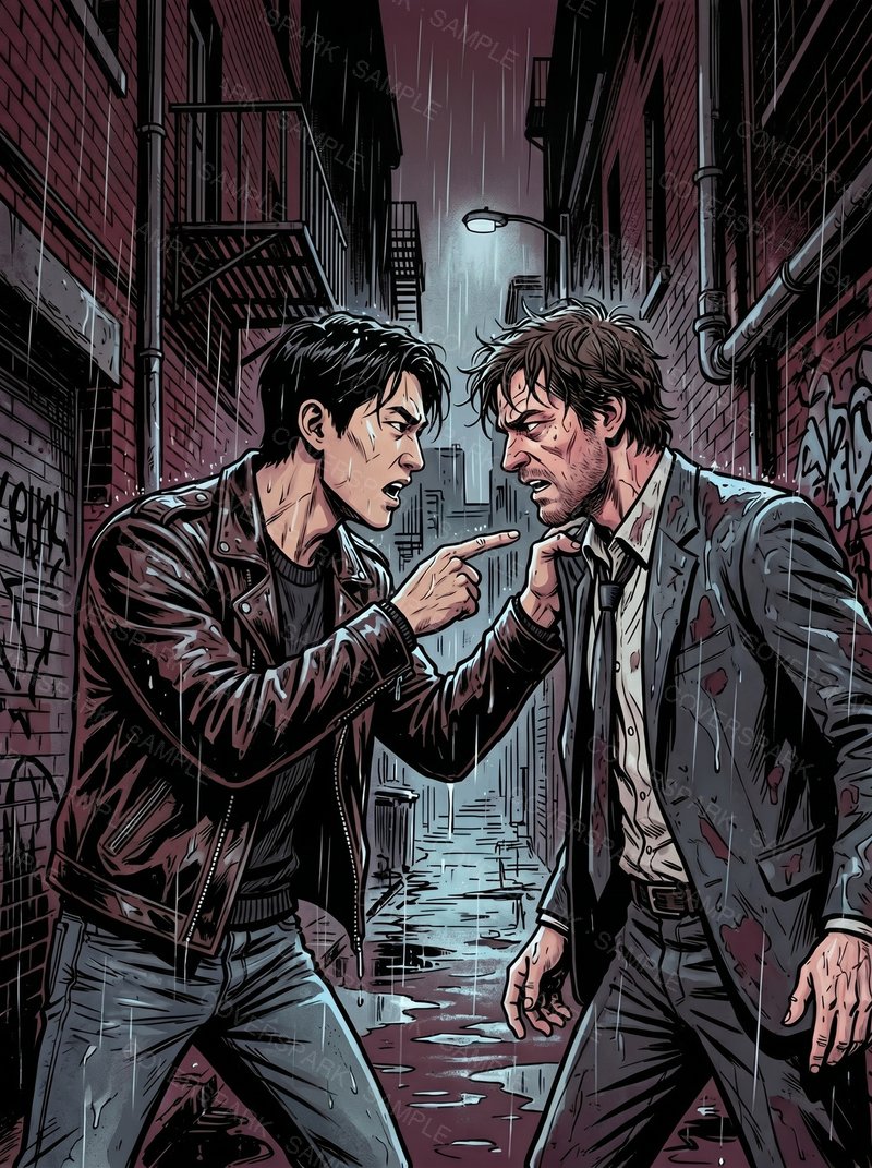 YA Horror cover — artwork only